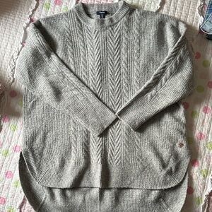 Hatley Heather Gray Ribbed Sweater